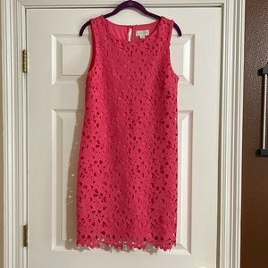 Pink sleeveless dress size 6